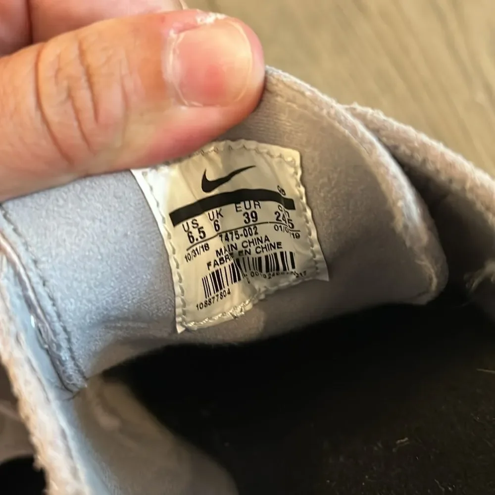 *RARE* NIKE SB ZOOM STEFAN JANOSKI RM ATMOSPHERE GRAY SUEDE SNEAKERS SIZE 6.5